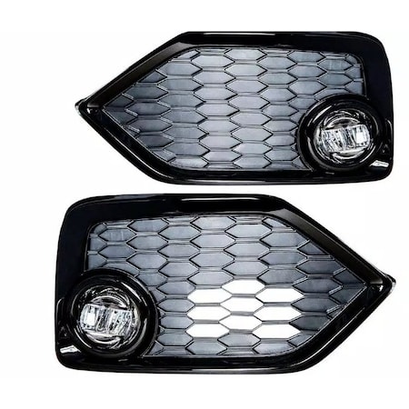 Winjet Fog Lights - Clear - Wiring Kit Included CFWJ-0630-C